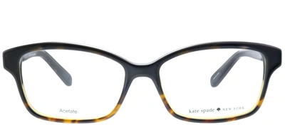 Kate Spade Sharla Rectangle Eyeglasses In Clear