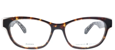 Kate Spade Josee Rectangle Eyeglasses In Clear