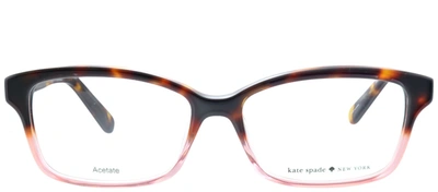 Kate Spade Sharla Rectangle Eyeglasses In Clear