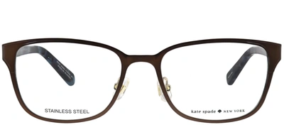 Kate Spade Ninette Square Eyeglasses In Clear