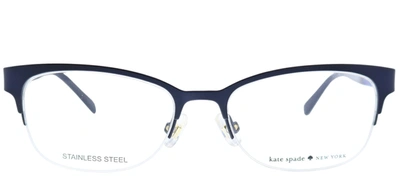 Kate Spade Valary Rectangle Eyeglasses In Clear