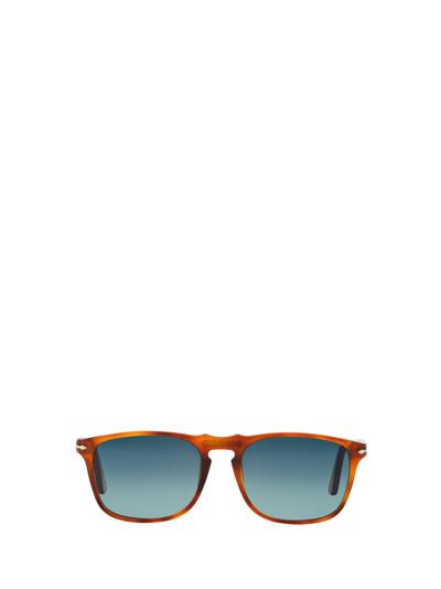Persol Po3059s 54mm Polarized Square Sunglasses In Brown