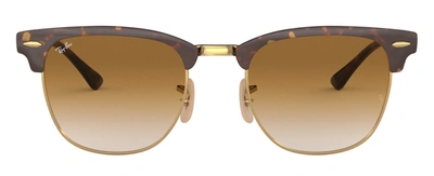 Ray Ban 3716 Clubmaster Sunglassesclubmaster In Brown
