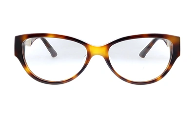 Swarovski Sk 4101 Square Eyeglasses In Tortoise