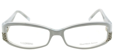 Valentino Garavani V5657 Oval Eyeglasses In Ivory,white