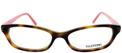 Valentino Garavani V2695 Oval Eyeglasses In Tortoise,havana