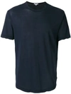 James Perse Crew Neck T-shirt In Blue