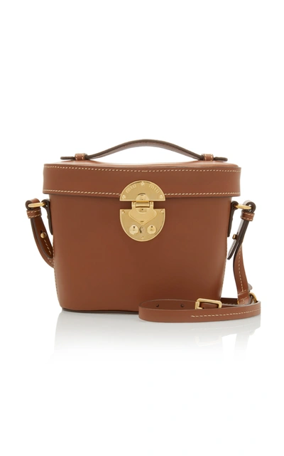 Miu Miu City Calf Bucket Bag In Brown