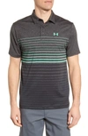 Under Armour Playoff 2.0 Loose Fit Polo In Beta/ Versa Red/ Academy