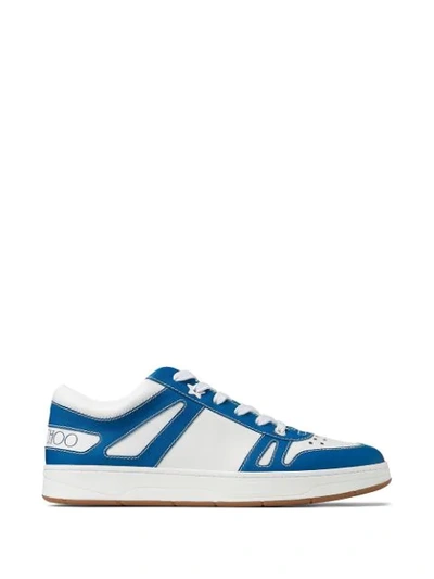 Jimmy Choo Hawaii Low-top Sneakers In White