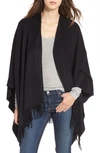 Rag & Bone Cashmere Poncho In Black