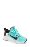 Nike Free Metcon 3 Training Shoe In Aurora Green/ Black/ Ivory