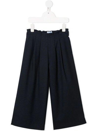 Siola Kids' Wide-leg Trousers In Blue