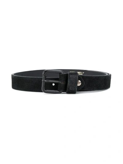 Paolo Pecora Kids' Skinny Belt In Black