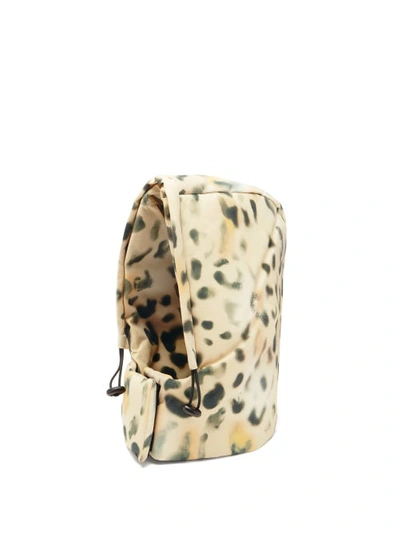 Kassl Editions Exclusive Oversized Leopard-print Nylon Pouch