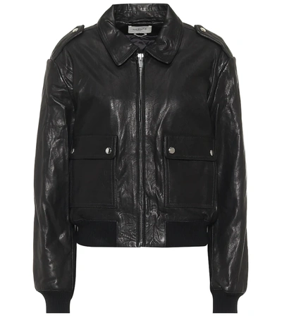 Isabel Marant Étoile Women's Cadell Zip-up Leather Jacket In Black
