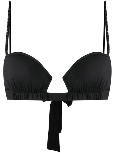 La Perla Stargaze Push-up Bikini Top In Black
