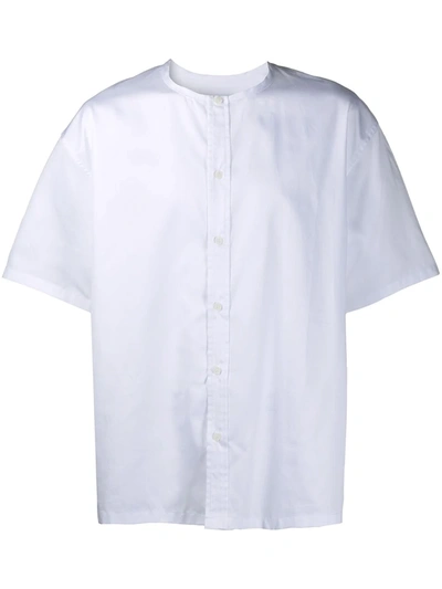 Goodfight Crew Neck Short-sleeved Shirt In White