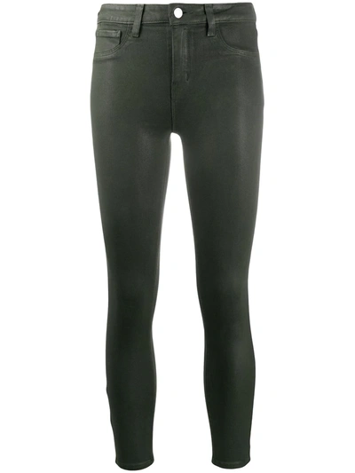 L Agence Margot Jeans In Green