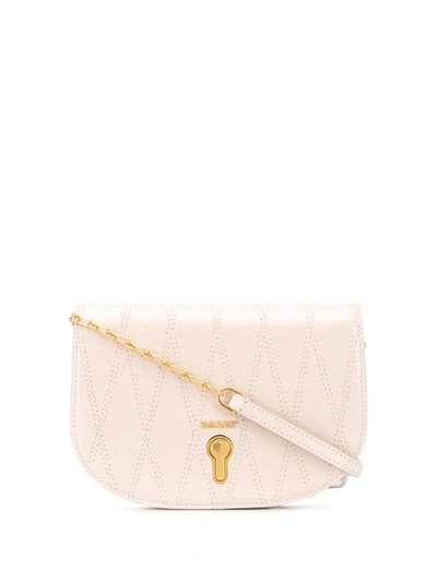 Bally Clayn Quilted Crossbody Bag In Light Pink