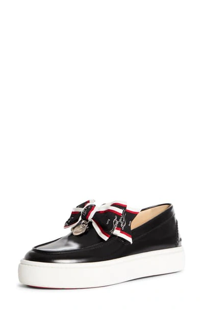 Christian Louboutin Ferry Paquet Platform Loafer In Black