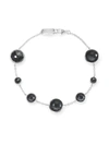 Ippolita Sterling Silver Lollipop Hematite Link Bracelet