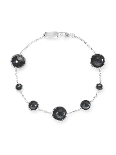 Ippolita Women's Lollipop Sterling Silver, Hematite & Hematite Doublet Link Bracelet