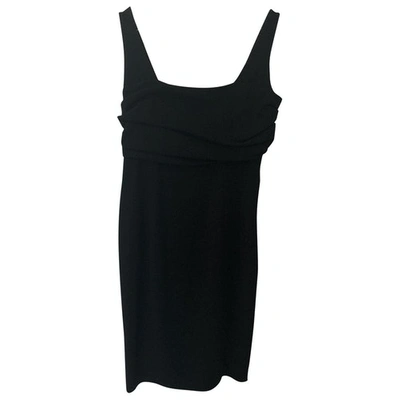 Pre-owned Moschino Dress In Black