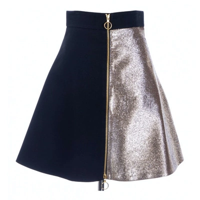 Pre-owned Fausto Puglisi Mid-length Skirt In Gold