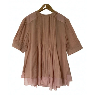 Pre-owned By Malene Birger Shirt In Pink