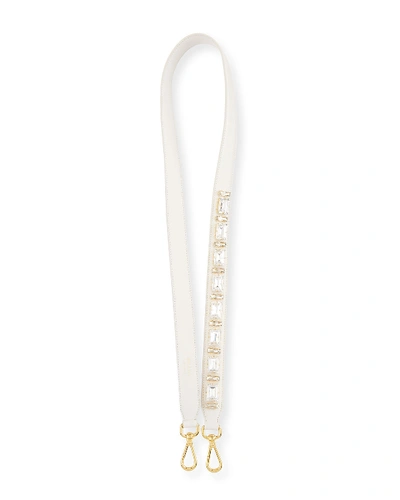 Prada Jeweled Saffiano Strap For Handbag
