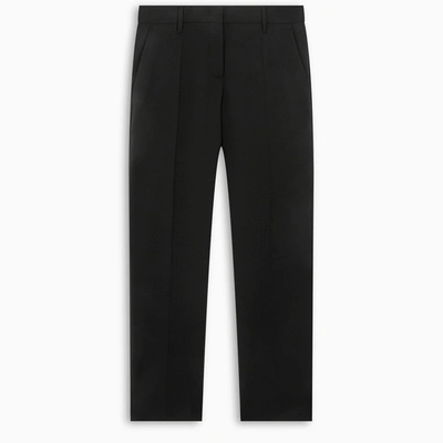 Prada Black Wool Trousers