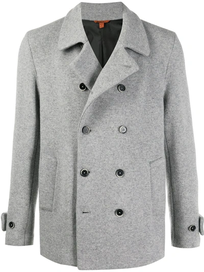 Barena Venezia Double-breasted Coat In Grey