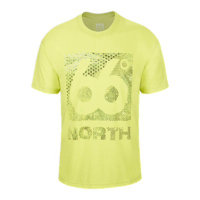 66 North Men's Kársnes Tops & Vests - Northen Light (neon) - L