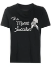 Marc Jacobs Short Sleeve Printed Logo T-shirt In Black