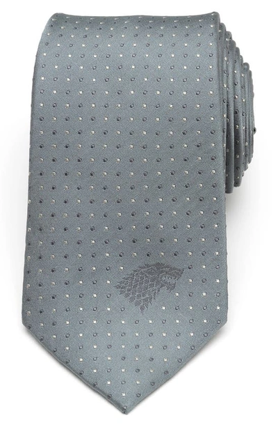 Cufflinks, Inc Stark Dire Wolf Sigil Silk Tie In Green