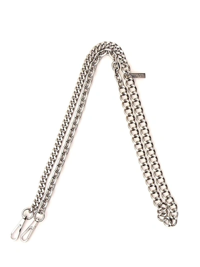 Marc Jacobs The Chain Shoulder Strap In Silver