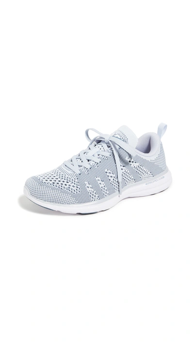 Apl Athletic Propulsion Labs Techloom Pro Sneakers In Ice/moonstone/white