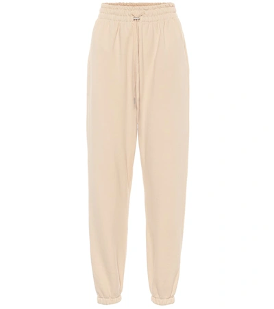 The Frankie Shop Vanessa Cotton Sweatpants In Beige