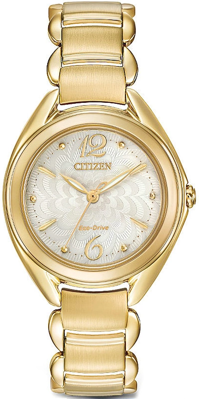 Pre-owned Citizen  Silhouette Fe2072-89a In Stainless Steel