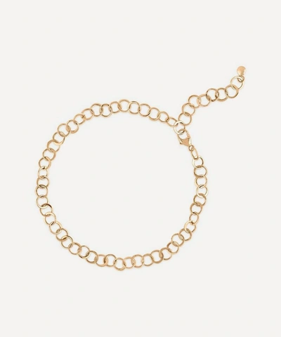 Dinny Hall 10ct Gold Planished Bracelet