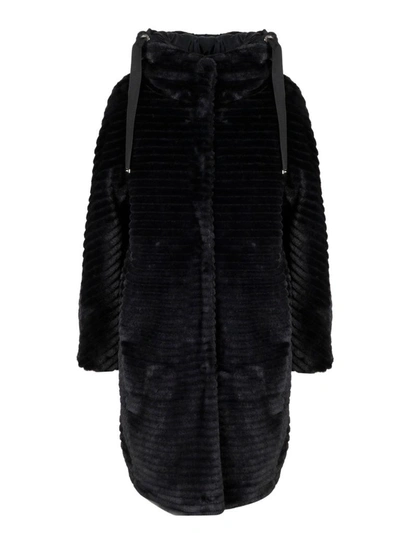 Herno Women's Black Polyester Coat