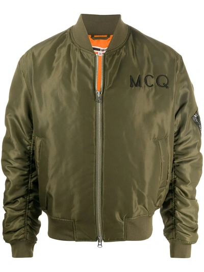Mcq By Alexander Mcqueen Mcq Alexander Mcqueen Ma1 Regular Fit Bomber Jacket In Green