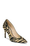 Sam Edelman Women's Hazel Stiletto Pumps Women's Shoes In Tan/black