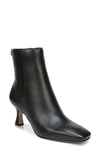 Sam Edelman Women's Lizzo Martini-heeled Booties Women's Shoes In Black Leather