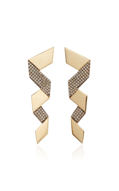 Tullia Women's 14k Gold Diamond Earrings