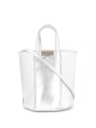 Off-white Laminate Allen Bucket Silver No Color