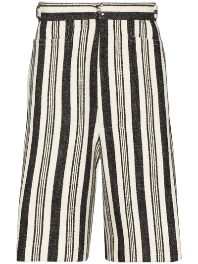 Pronounce Multicolour Stripe Bermuda Shorts