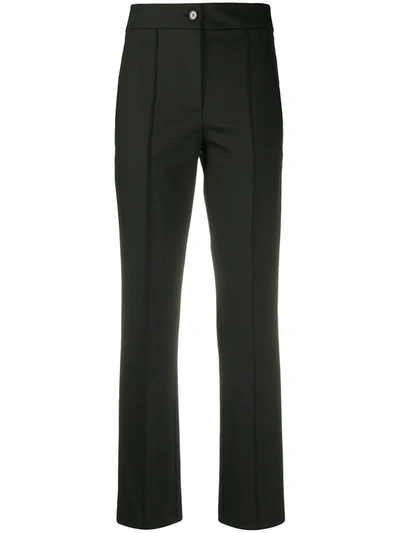 Patrizia Pepe Stretch-fit Slim Trousers In Black