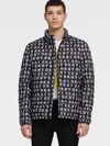 Dkny Men's Packable Puffer Jacket - In Heather Grey